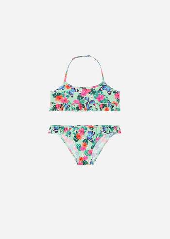 Bañadores Calzedonia Two Piece Malibù Niños Verde | CL3062EX