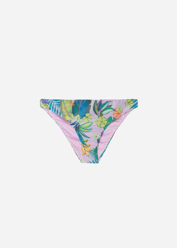 Abajo De Bikini Calzedonia Brasilia Mujer Moradas | CL1304UT