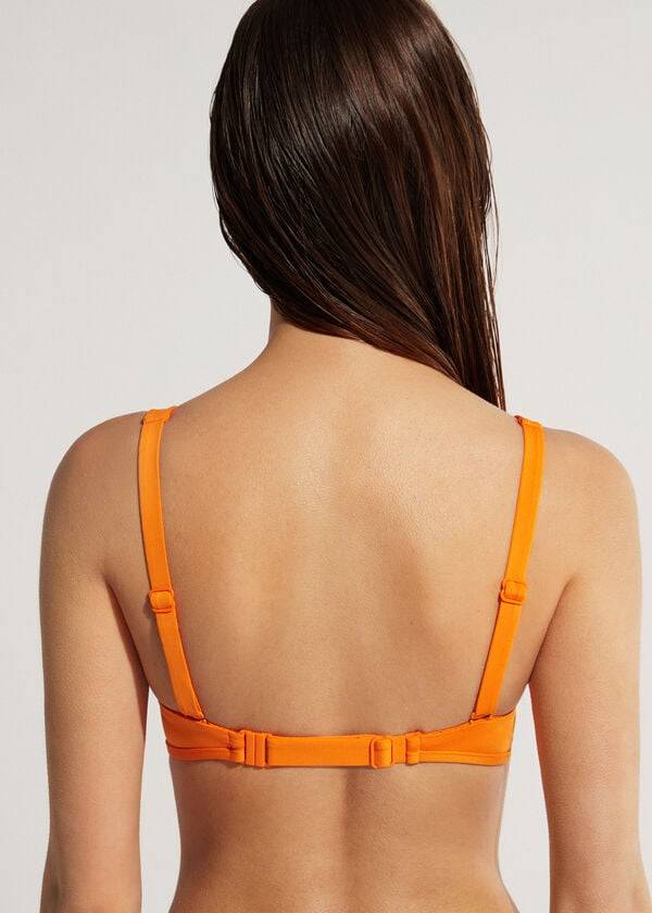 Arriba De Bikini Calzedonia Tank Estilo Indonesia Eco Mujer Naranjas | CL1990JJ