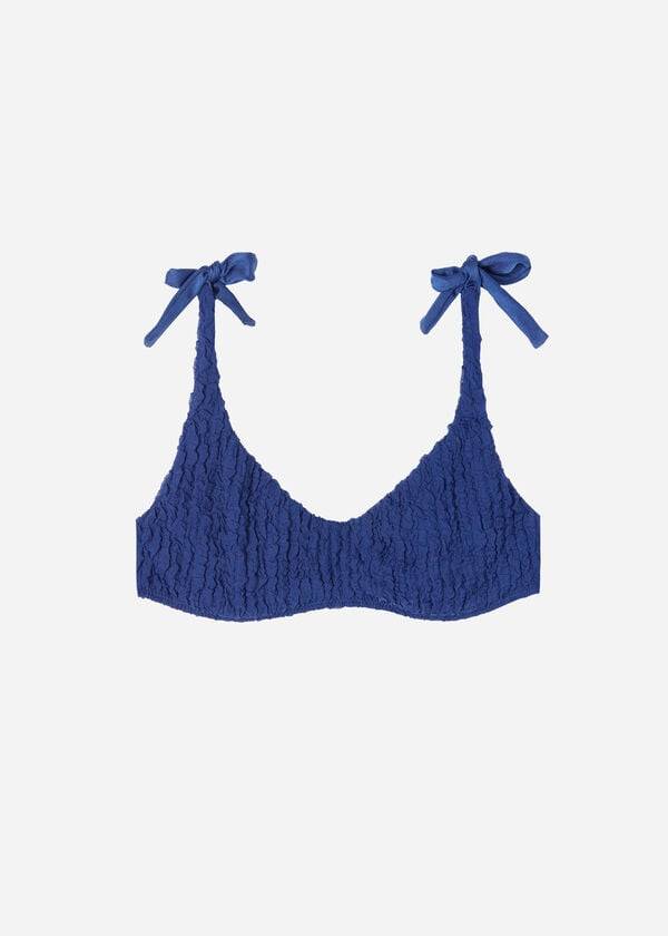 Arriba De Bikini Calzedonia Tank-style Marrakech Mujer Azul Marino | CL2013FM