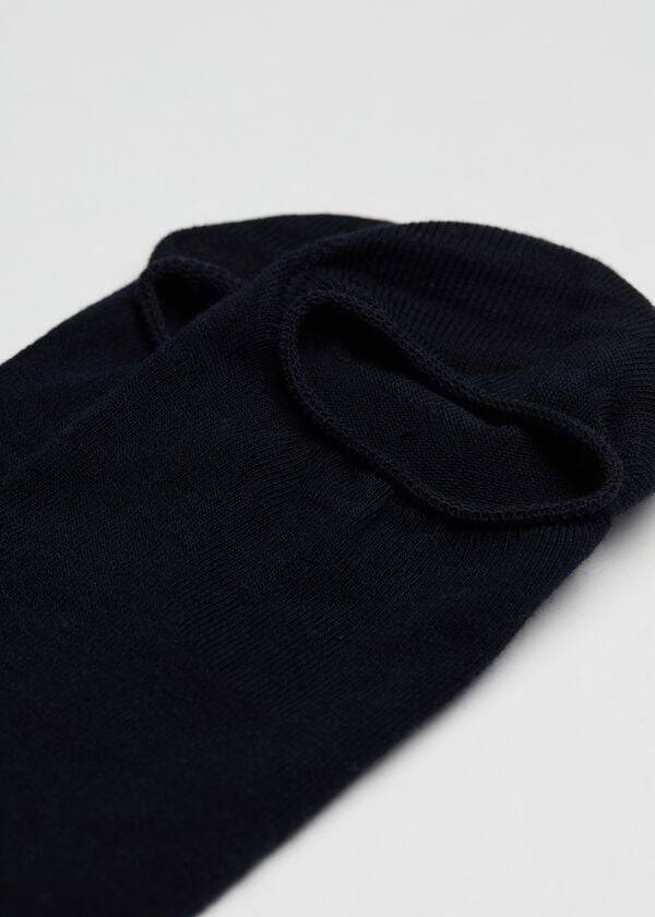 Calcetines Calzedonia Algodon No-Show Deporte Hombre Azules | CL2889UT