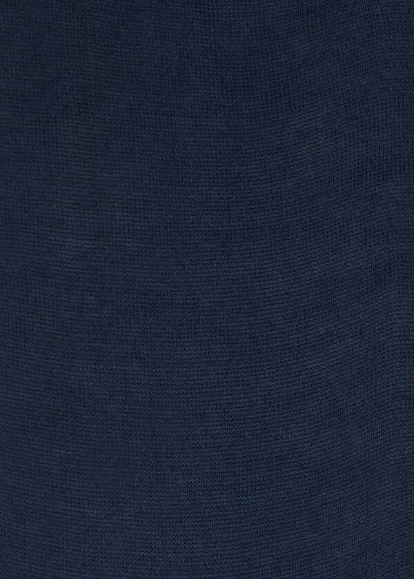 Calcetines Calzedonia Lisle Thread Crew Hombre Azul Marino | CL2808JJ