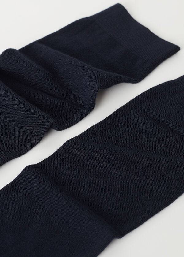 Calcetines Calzedonia Long with Cashmere Mujer Azules | CL2249HK