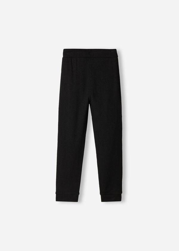 Leggins Calzedonia Cashmere Blend Stretch Niños Negras | CL3119HK