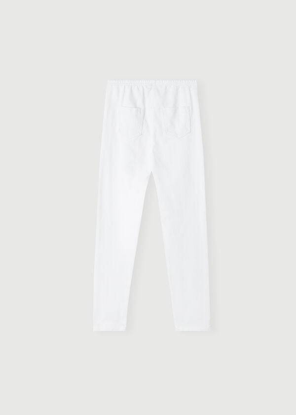 Leggins Calzedonia Denim jeggings Niños Blancas | CL3126PQ