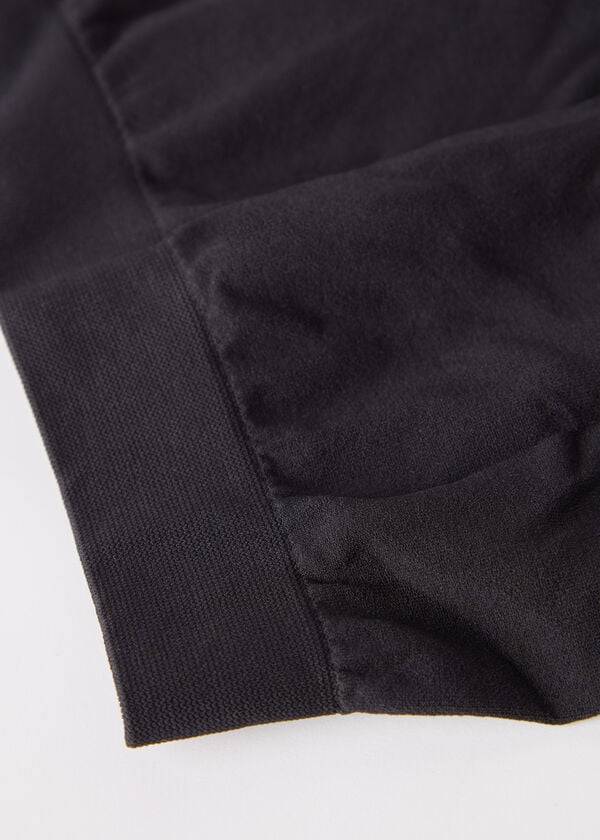 Leggins Calzedonia Seamless Niños Negras | CL3140FM