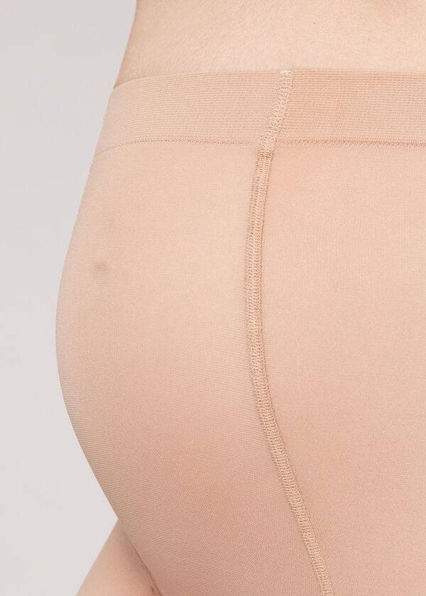 Mallas Calzedonia 30 Maternity Denier Sheer Mujer Beige | CL1000MA