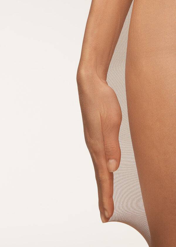 Mallas Calzedonia 40 Denier Sheer Mujer Marrones Gris | CL1207FM