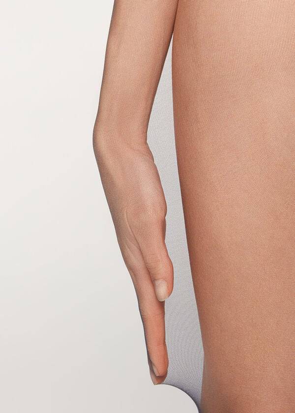 Mallas Calzedonia 8 Denier Ultra Sheer Mujer Azules | CL1217BC