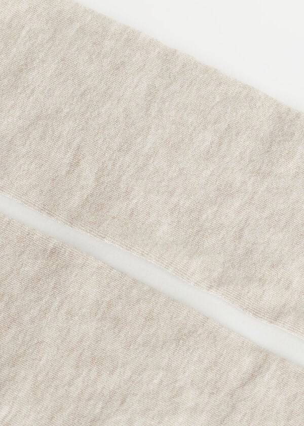 Mallas Calzedonia Super Opaque with Cashmere Niños Beige | CL3011QZ