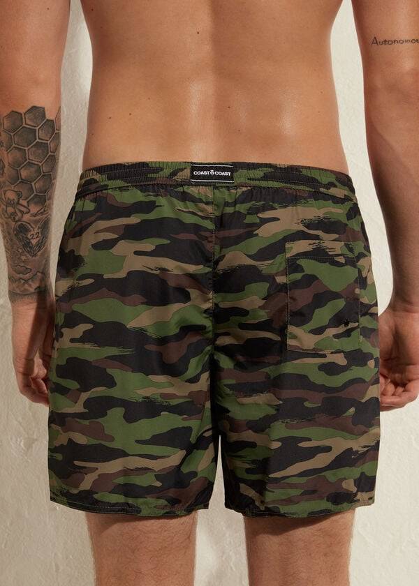 Traje De Baño Calzedonia Formentera Hombre Verde | CL2934UT