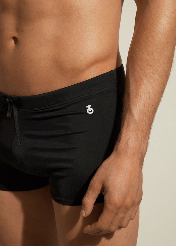 Traje De Baño Calzedonia Panama Hombre Negras | CL2953FM