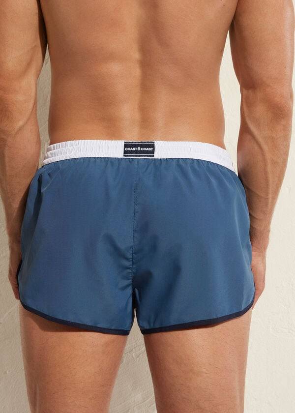 Traje De Baño Calzedonia Venice Beach Eco Hombre Azules | CL2916UT