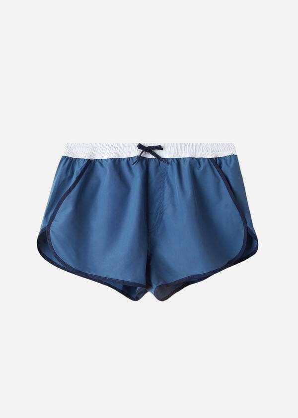 Traje De Baño Calzedonia Venice Beach Eco Hombre Azules | CL2916UT